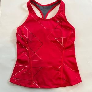 Nike Dri-Fit red tank top, size XS